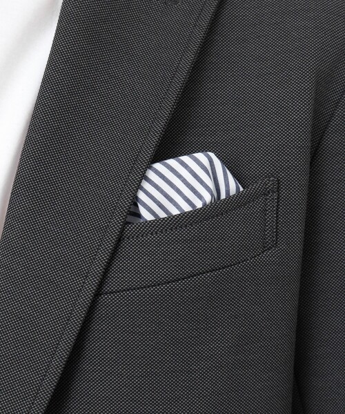 NOLLEY'S goodman（ノーリーズグッドマン）の「《セットアップ対応》バーズアイニット イージージャケット（テーラードジャケット・メンズ・ネイビー/ブラウン/グレー・S/M/L/XL）」の10枚目の写真