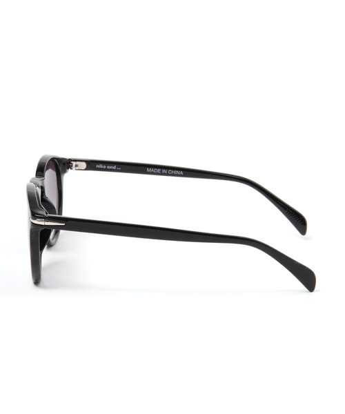 niko and...（ニコアンド）の「オリジナルボスリントンサングラス（サングラス・レディース・ブルー/ブラック/ブラウン・FREE）」の4枚目の写真