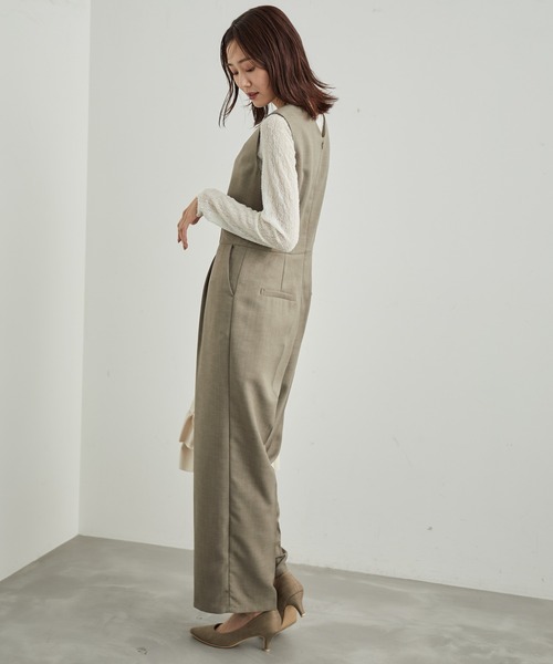 ROPE' PICNIC（ロペピクニック）の「レースカットトップス（Tシャツ/カットソー・レディース・ブラック/キナリ・38）」の11枚目の写真