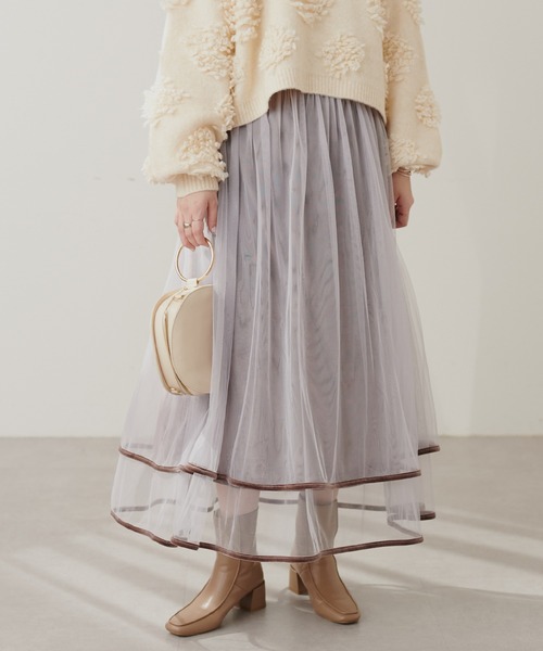 DRESSPRODUCTIONベロアチュールティアード ベロア チュール ティアード