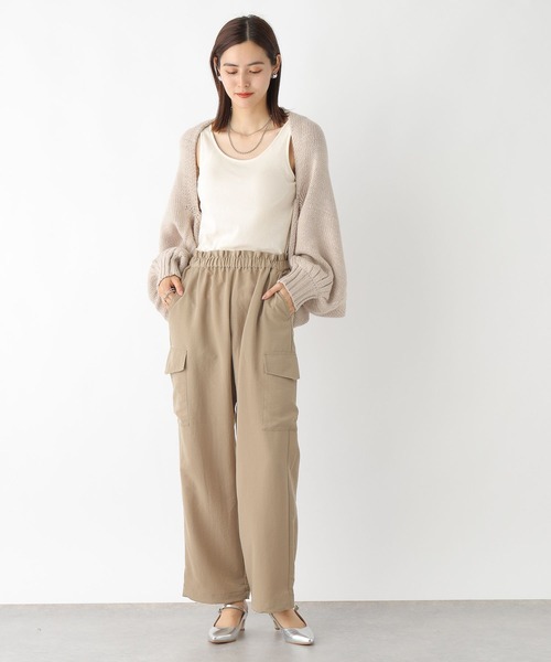 LEPSIM（レプシィム）の「サテンカーゴパンツ　966961（カーゴパンツ・レディース・ブラック/ブラウン/カーキ・FREE）」の20枚目の写真