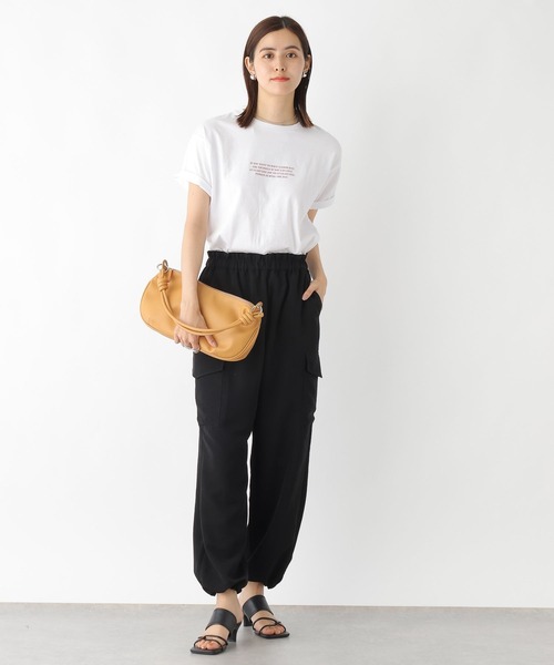 LEPSIM（レプシィム）の「サテンカーゴパンツ　966961（カーゴパンツ・レディース・ブラック/ブラウン/カーキ・FREE）」の12枚目の写真