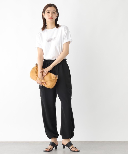 LEPSIM（レプシィム）の「サテンカーゴパンツ　966961（カーゴパンツ・レディース・ブラック/ブラウン/カーキ・FREE）」の8枚目の写真