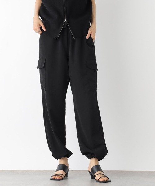 regleam リグリーム　サテンカーゴパンツ　ブラック サテンカーゴパンツ｜SATIN CARGO PANTSの通販｜regleam