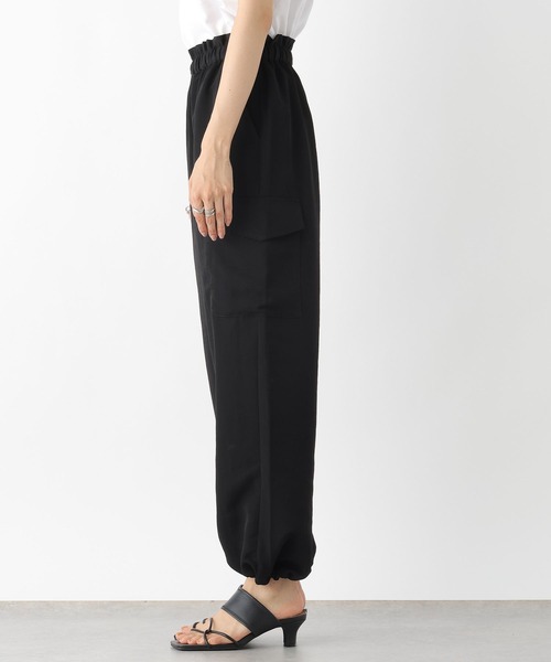 LEPSIM（レプシィム）の「サテンカーゴパンツ　966961（カーゴパンツ・レディース・ブラック/ブラウン/カーキ・FREE）」の9枚目の写真