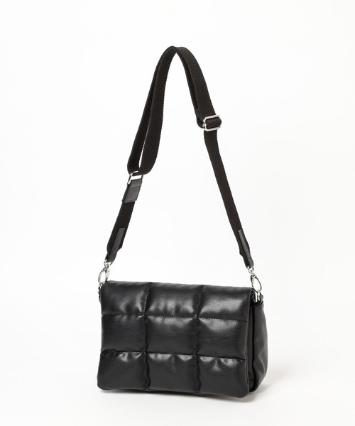 LEPSIM(レプシィム)の「パデットミニショルダー 971114(ショルダーバッグ・レディース・カーキ/ブラック・ONE SIZE)」の9枚目の写真