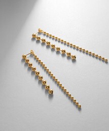 COCOSHNIK｜ココシュニックのピアス（両耳用）（ゴールド/金色系