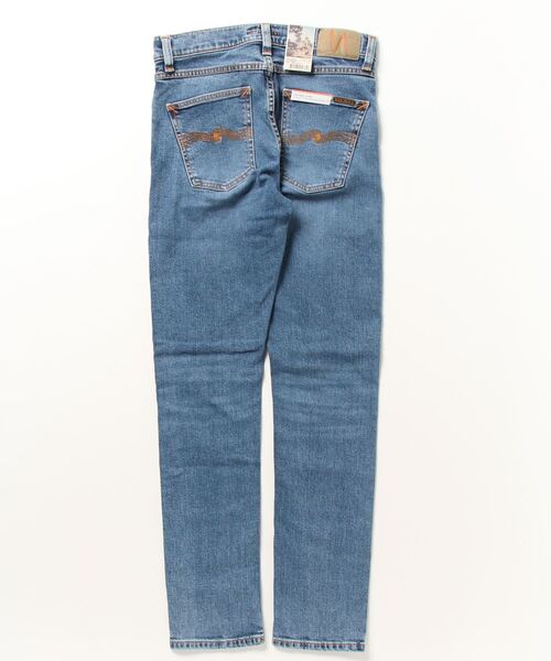 Nudie Jeans(ヌーディージーンズ)の「Lean Dean Lost Orange リーンディーン スリムテーパード ジーンズ(レングス30)(デニムパンツ・メンズ・インディゴブルー・34inch/31inch/28inch/29inch/32inch/27inch/33inch/30inch)」の8枚目の写真