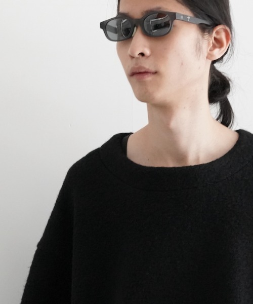 my beautiful landlet（マイビューティフルランドレット）の「my beautiful landlet C/N SWEATER（ニット/セーター・メンズ・ブラック・0）」の4枚目の写真