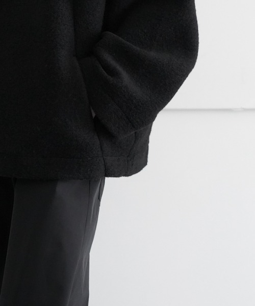 my beautiful landlet（マイビューティフルランドレット）の「my beautiful landlet C/N SWEATER（ニット/セーター・メンズ・ブラック・0）」の5枚目の写真
