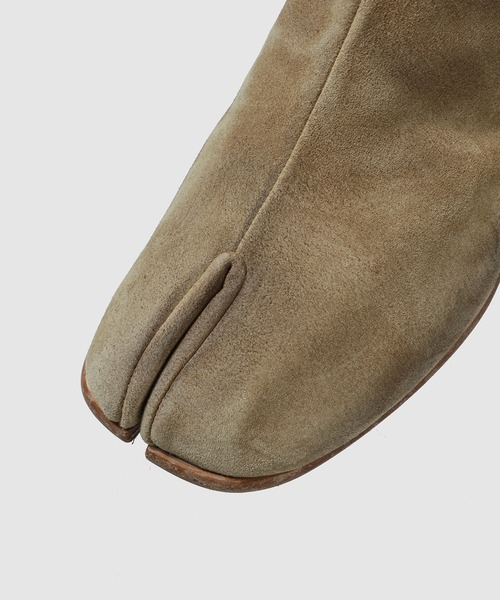 Maison Margiela＊Tabi ankle boots スエードブーツ 8cm＊送料込 EDIFICE ブーツ 「MAISON MARGIELA / メゾン マルジェラ」 Tabi