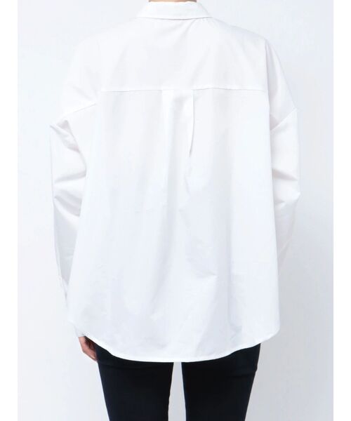 GYDA（ジェイダ）の「ルーズシンプルシャツ（シャツ/ブラウス・レディース・オフホワイト・FREE）」の10枚目の写真