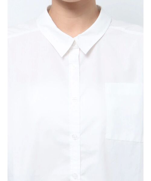 GYDA（ジェイダ）の「ルーズシンプルシャツ（シャツ/ブラウス・レディース・オフホワイト・FREE）」の11枚目の写真