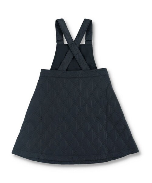 BRANSHES（ブランシェス）の「キルティングジャンパースカート（スカート・キッズ・ネイビー/アイボリー・90/100/150/130/110/120/140）」の21枚目の写真