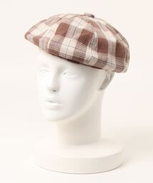 clear | チェック柄ベレー帽≪2023AW新作≫(ハンチング/ベレー帽)