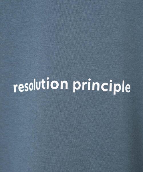 LUCY（ルーシー）の「LUCY/ドルマンフェイクレイヤードプルオーバー（スウェット・メンズ・ブルー/ホワイト・MEDIUM/LARGE）」の19枚目の写真