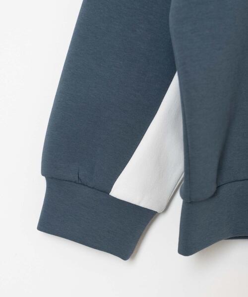 LUCY（ルーシー）の「LUCY/ドルマンフェイクレイヤードプルオーバー（スウェット・メンズ・ブルー/ホワイト・MEDIUM/LARGE）」の21枚目の写真