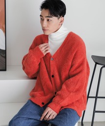 LOWRYS FARM | シャギーヤーンニットカーデ 983908(ニット/セーター)