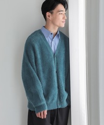 シャギーヤーンニットカーデ 983908