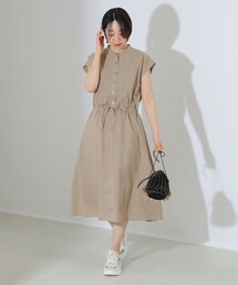B:MING by BEAMS（ビーミングバイビームス）の「B:MING by BEAMS / バンドカラー シャツ ワンピース（ワンピース・レディース）」