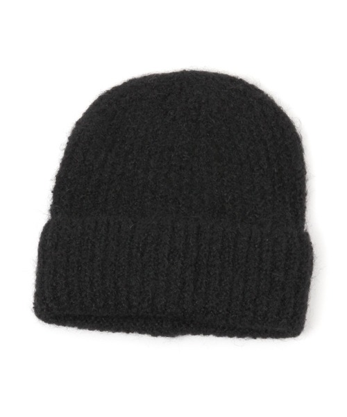 LAKOLE（ラコレ）の「シャギーリブニットワッチ / 980302（ニットキャップ/ビーニー・レディース・イエロー/オフホワイト/ブラック/グレー/ベージュ・FREE）」の11枚目の写真