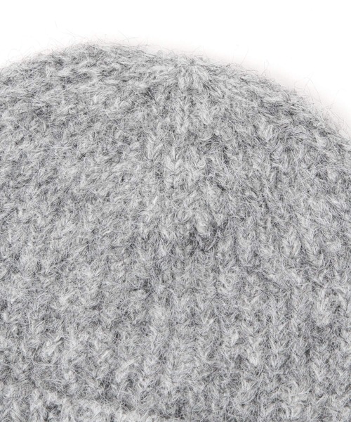 LAKOLE（ラコレ）の「シャギーリブニットワッチ / 980302（ニットキャップ/ビーニー・レディース・イエロー/オフホワイト/ブラック/グレー/ベージュ・FREE）」の13枚目の写真
