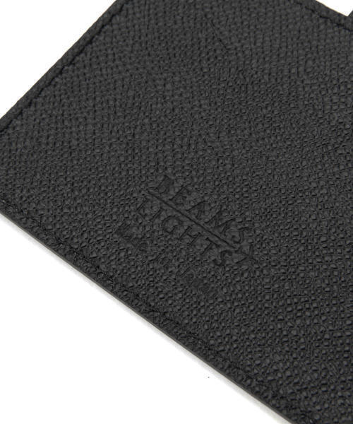 BEAMS LIGHTS Men's（ビームスライツ メンズ）の「BEAMS LIGHTS / レザーIDケース（パスケース・メンズ・ブラック/ベージュ・ONE SIZE）」の4枚目の写真