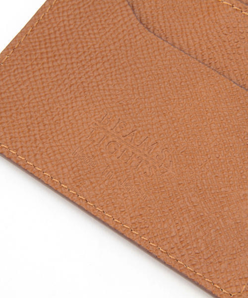 BEAMS LIGHTS Men's（ビームスライツ メンズ）の「BEAMS LIGHTS / レザーIDケース（パスケース・メンズ・ブラック/ベージュ・ONE SIZE）」の7枚目の写真