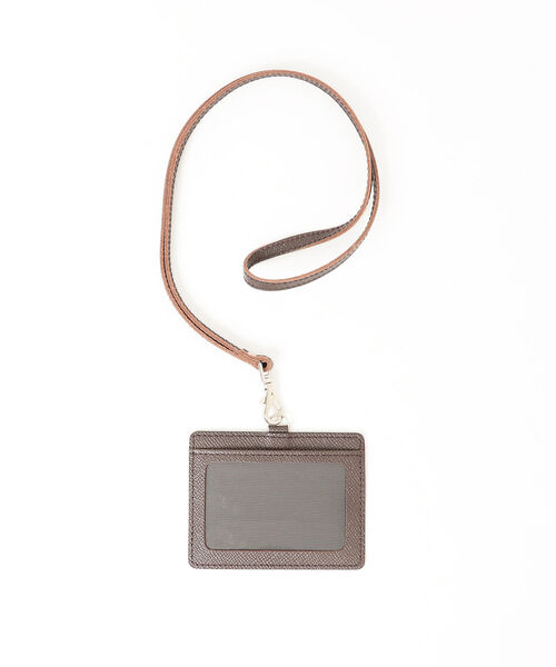 BEAMS LIGHTS Men's（ビームスライツ メンズ）の「BEAMS LIGHTS / レザーIDケース（パスケース・メンズ・ブラック/ベージュ・ONE SIZE）」の9枚目の写真