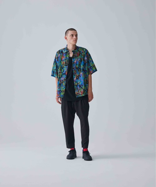 Iroquois(イロコイ)の「MODEST H/S BIG SH(シャツ/ブラウス・メンズ・レッド系その他/ブルー系その他・2/3/1)」の4枚目の写真