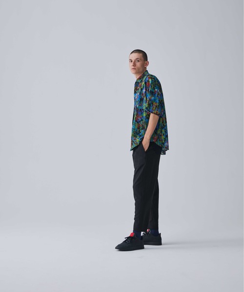 Iroquois(イロコイ)の「MODEST H/S BIG SH(シャツ/ブラウス・メンズ・レッド系その他/ブルー系その他・2/3/1)」の5枚目の写真