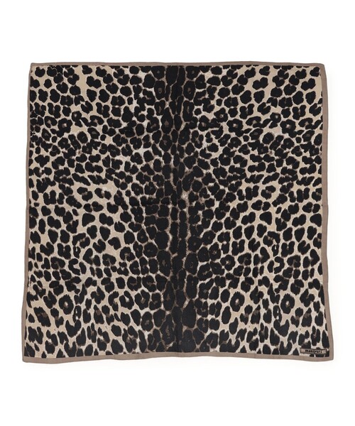 manipuri（マニプリ）の「manipuri LEOPARD ウールシルクスカーフ