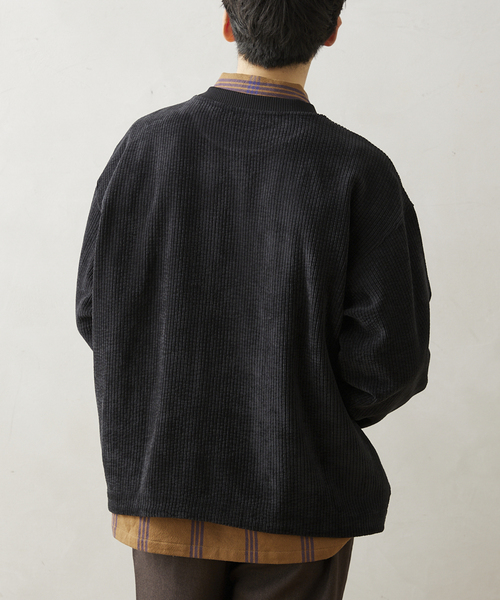 JOURNAL STANDARD relume(ジャーナルスタンダード レリューム)の「CALIFORNIA コーデュロイプルオーバーTシャツ(Tシャツ/カットソー・メンズ・ブラック/ブラウン/カーキ・MEDIUM/LARGE)」の19枚目の写真