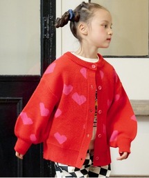 HOGAN RANCH WEAR | 【おうちで洗えるニット】ジャガードニットカーディガン（kids/S～LL）(カーディガン/ボレロ)