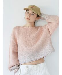 Ungrid | 箔プリントルーズニット(ニット/セーター)