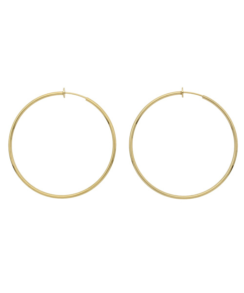 WEGO(ウィゴー)の「WEGO/フープイヤリング(イヤリング・レディース・ゴールド/シルバー・FREE)」の2枚目の写真