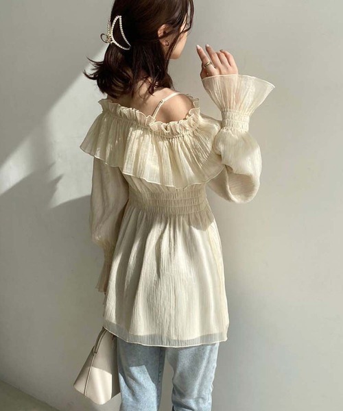 2way ペプラムパフチュニック 2wayペプラムパフチュニック(チュニック)｜トップス｜FRAY I.D