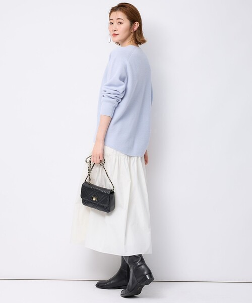 23区 ウールカシミヤ Vネック ニット セール】 【洗える】ウールカシミヤ Vネック ニット （ニット