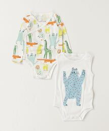 STELLA McCARTNEY (ステラマッカートニー) Baby アニマル長袖ロンパースセット