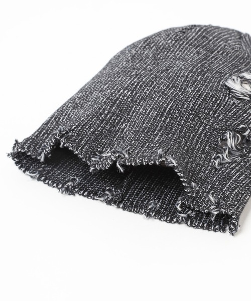 PAGEBOY（ページボーイ）の「ダメージビーニー（ニットキャップ/ビーニー・レディース・ブラック/ブルー/レッド・FREE）」の14枚目の写真