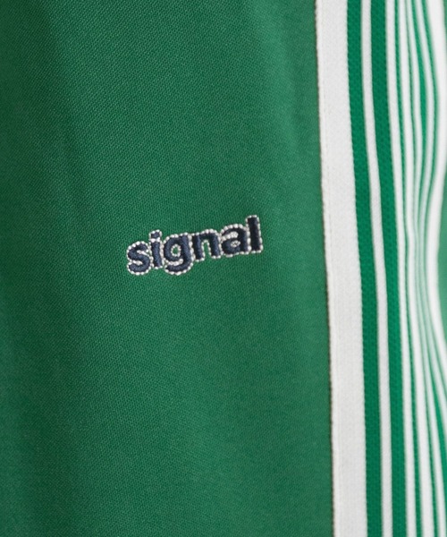 SIGNAL SPORTS(シグナルスポーツ)の「【SIGNAL SPORTS】サイドライン/ワイドストレートトラックパンツ(スラックス・メンズ・グリーン/ブラック/ライトブルー/オフホワイト・LARGE/MEDIUM/SMALL)」の18枚目の写真