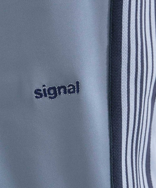SIGNAL SPORTS(シグナルスポーツ)の「【SIGNAL SPORTS】サイドライン/ワイドストレートトラックパンツ(スラックス・メンズ・グリーン/ブラック/ライトブルー/オフホワイト・LARGE/MEDIUM/SMALL)」の19枚目の写真