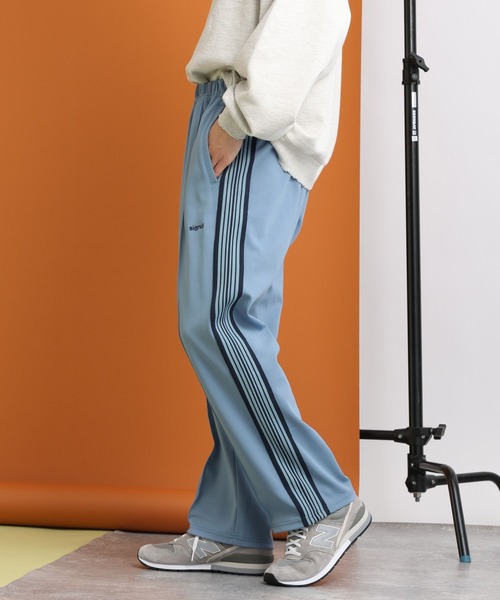 セール】【SIGNAL SPORTS】サイドライン/ワイドストレートトラック