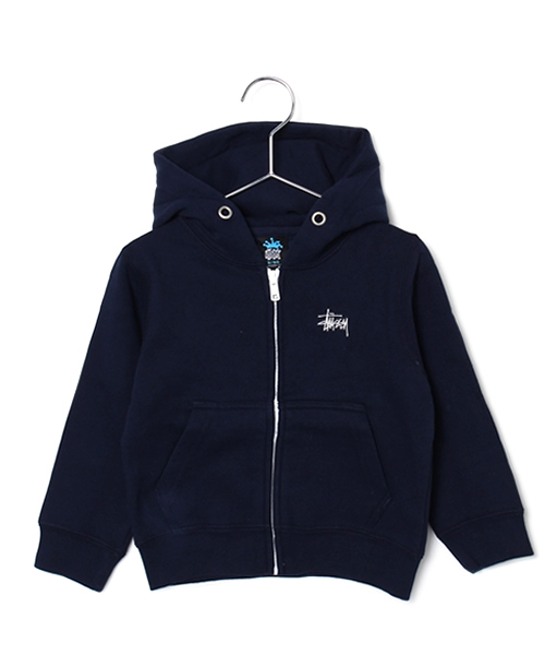 Stussy ネイビー パーカー Sサイズ Basic Stüssy Zip Hoodie Pigment Dyed – Navy | Tee & Sweats