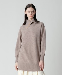 アルアバイル　allureville ベージュ ニット 長袖 アルアバイル 長袖ニット Vネック レディース SIZE 2 (M