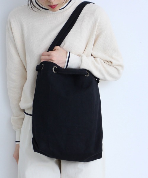 PAR ICI KLASSISK（パーリッシィクラシスク）の「ateliers PENELOPE リングトート（トートバッグ・レディース・ブルー/イエロー/ブラック/ホワイト/ダークグリーン・FREE）」の3枚目の写真