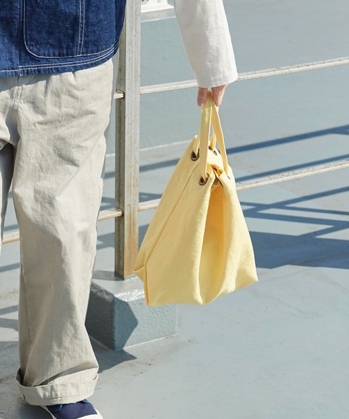 PAR ICI KLASSISK（パーリッシィクラシスク）の「ateliers PENELOPE リングトート（トートバッグ・レディース・ブルー/イエロー/ブラック/ホワイト/ダークグリーン・FREE）」の10枚目の写真