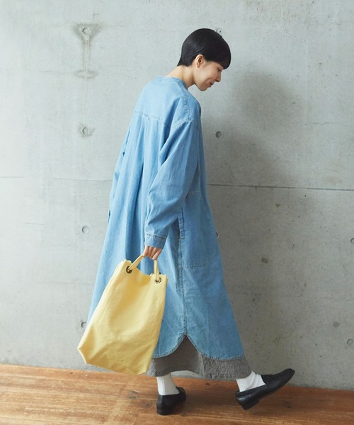 PAR ICI KLASSISK（パーリッシィクラシスク）の「ateliers PENELOPE リングトート（トートバッグ・レディース・ブルー/イエロー/ブラック/ホワイト/ダークグリーン・FREE）」の17枚目の写真