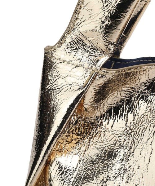 Ungrid（アングリッド）の「【Ungrid/アングリッド】メタリック 軽量マルシェバッグ（ハンドバッグ・レディース・ブロンズ/ゴールド/シルバー/ブラック・FREE）」の16枚目の写真