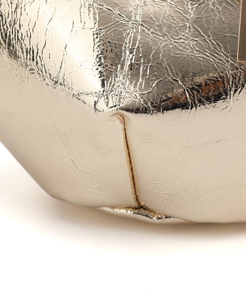 Ungrid（アングリッド）の「【Ungrid/アングリッド】メタリック 軽量マルシェバッグ（ハンドバッグ・レディース・ブロンズ/ゴールド/シルバー/ブラック・FREE）」の17枚目の写真